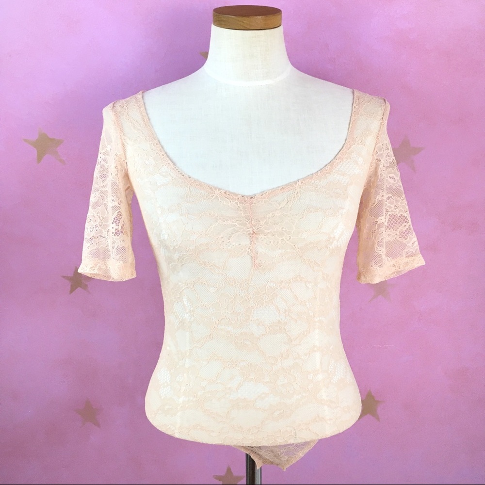 ZARA NWT LACE 90s Y2K EDGY BODYSUIT SMALL BADDIE EDGY COQUETTE FEMININE